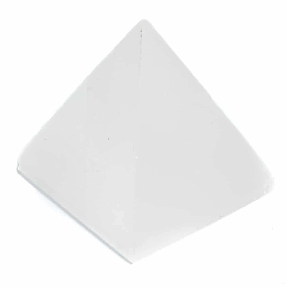 Edelsteen Piramide Seleniet - 5 cm