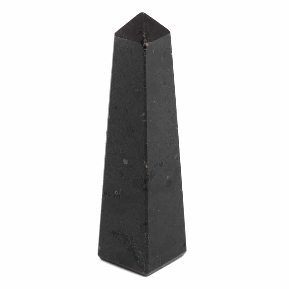 Edelsteen Obelisk Punt Zwarte Toermalijn - 30-50 mm - 4 zijden