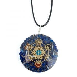 Orgonite Hanger Metatron Chakra Lapis Lazuli