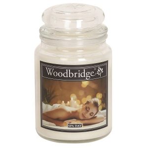 Woodbridge Geurkaars in Glas 'Spa Day' - 565 gram