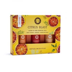 Song of India Etherische Olie Aromatherapie Set Citrus Blast - 3x5ml