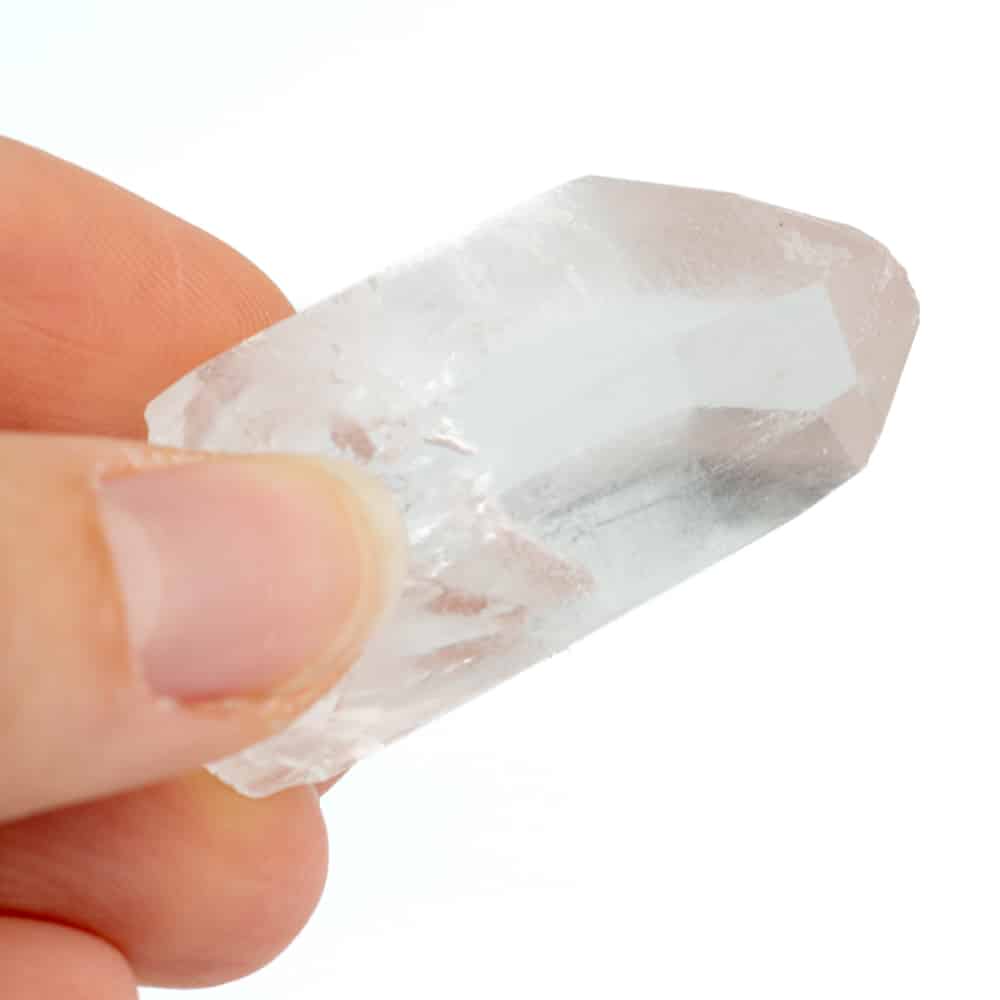 Ruwe Braziliaanse Bergkristal Edelsteen Punt 3 - 5 cm
