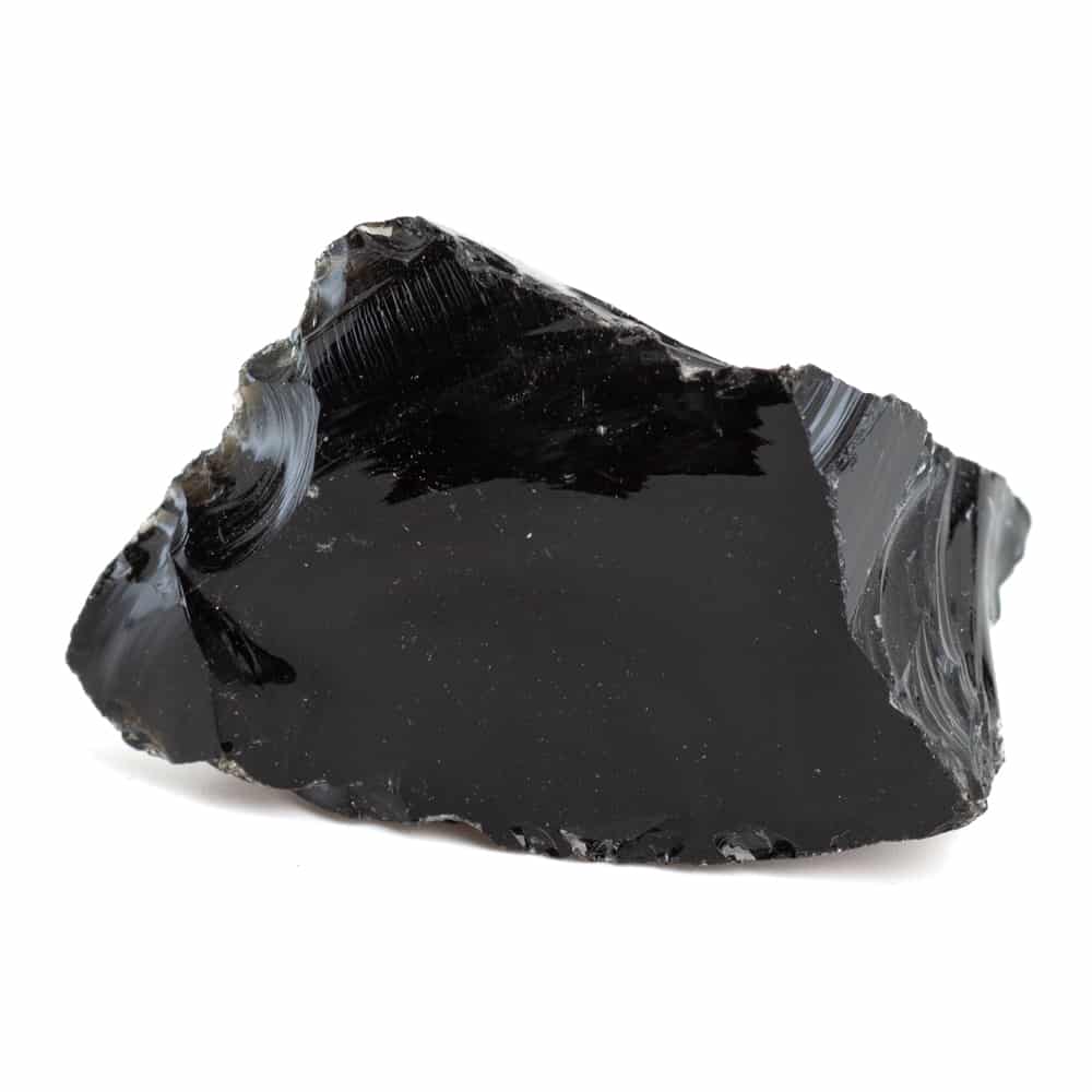 Ruwe Zwarte Obsidiaan Edelsteen 3 - 5 cm