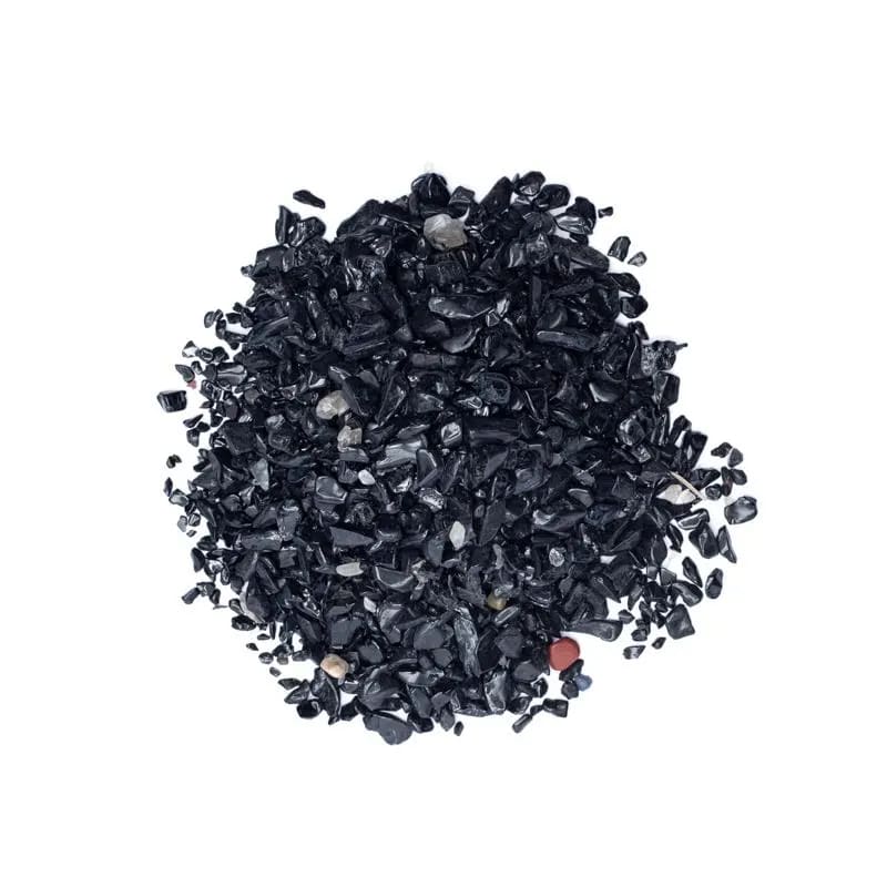 Zwarte Toermalijn Chips Fijn (2-5mm 500gr)