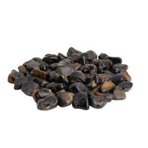 Edelsteen Zwarte Onyx Trommelstenen - 1000 gram