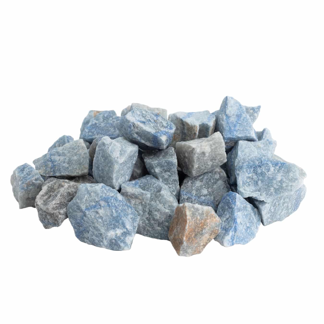 Ruwe Edelsteen Blauwe Kwarts - 1000 gram