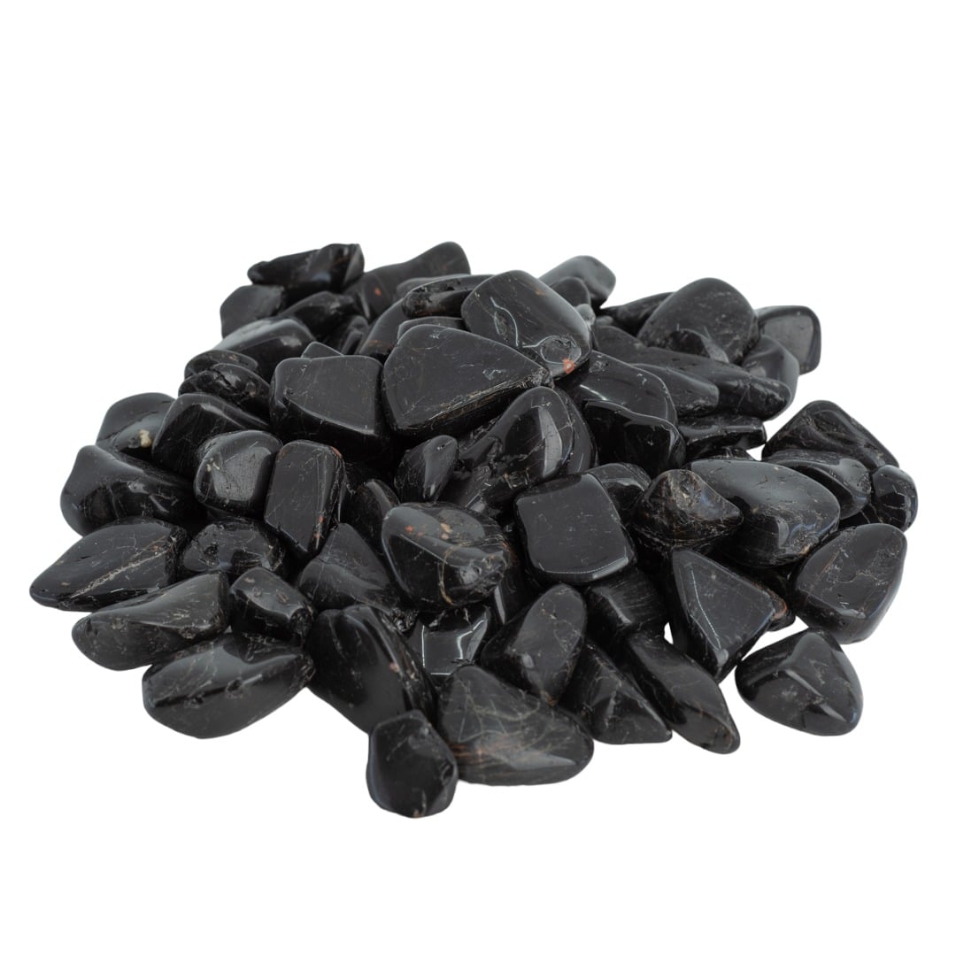 Edelsteen Zwarte Toermalijn Trommelstenen - 1000 gram