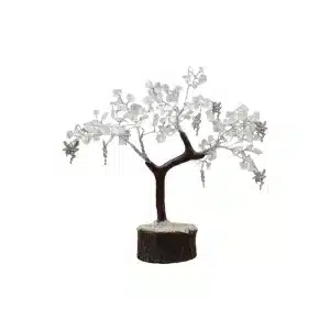 Edelsteenboom Bergkristal - Spirituele Balans - 18 cm