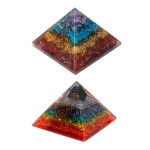 7 Chakra Orgonite Piramide Set - Bundel