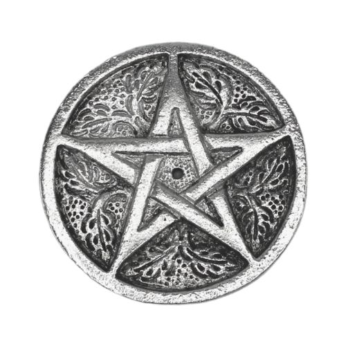 Wierookbrander - Pentagram - Zilverkleurig