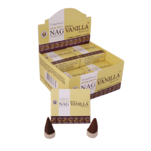 Golden Nag Wierookkegels -  Vanilla