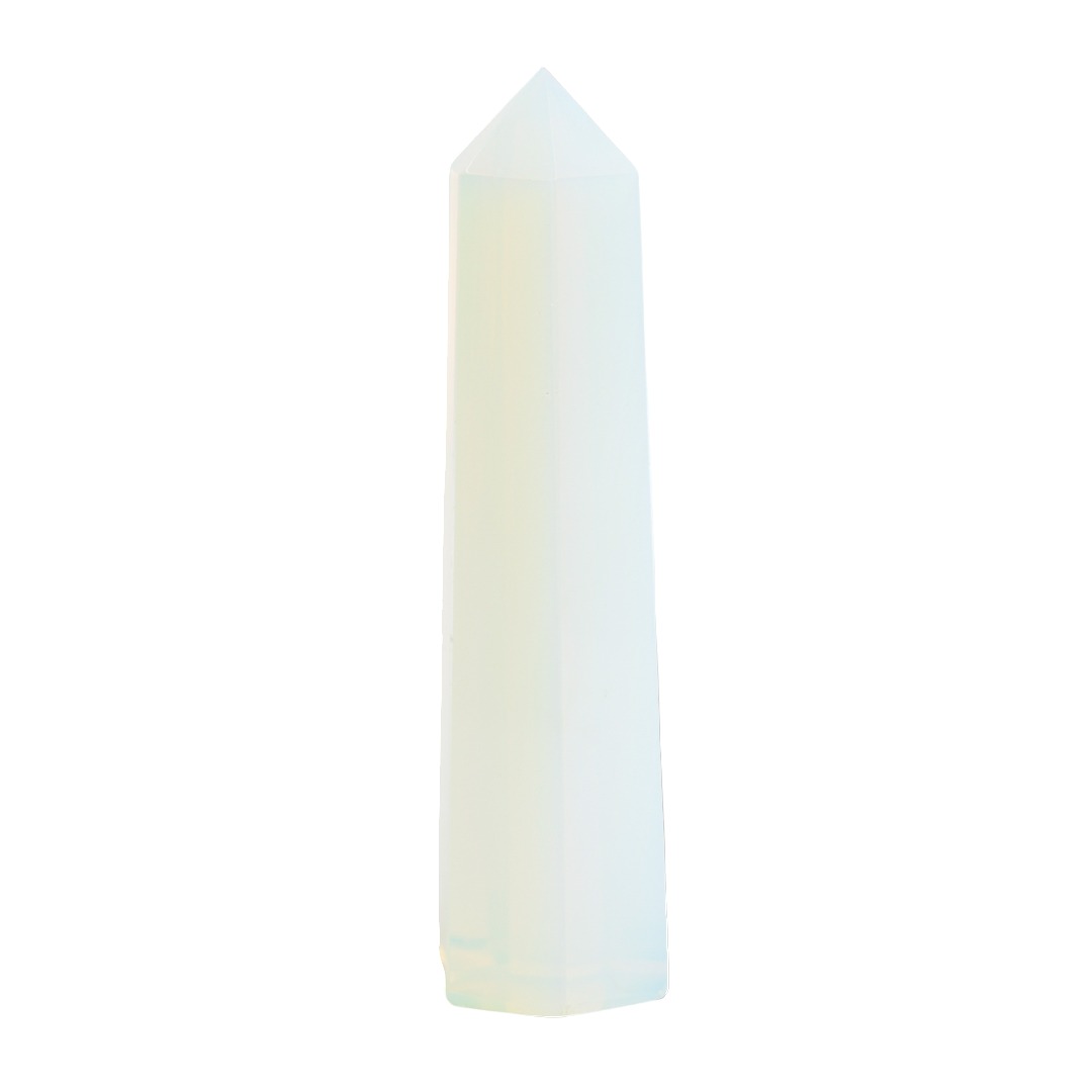 Edelsteen Obelisk - Opaliet (10 - 15 cm)