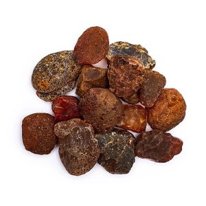 Ruwe Carneool Mineraal uit Uruguay, ±1000g