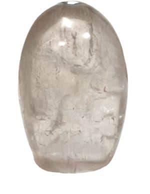 Bergkristal sculptuur 300 - 400 gram helder uniek Madagaskar