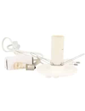 Witte Seleniet Lamp Kabel met Aan/Uit-Schakelaar