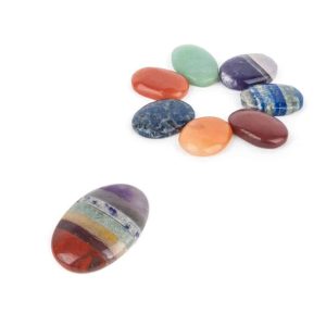 7 Chakra Zakstenen Set – Bundel