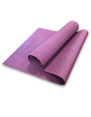 Paarse allround PVC yogamat 6 mm dik